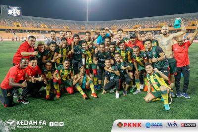 Shopee Piala FA : Aidil ucap syukur Kedah kekang kebangkitan Felda