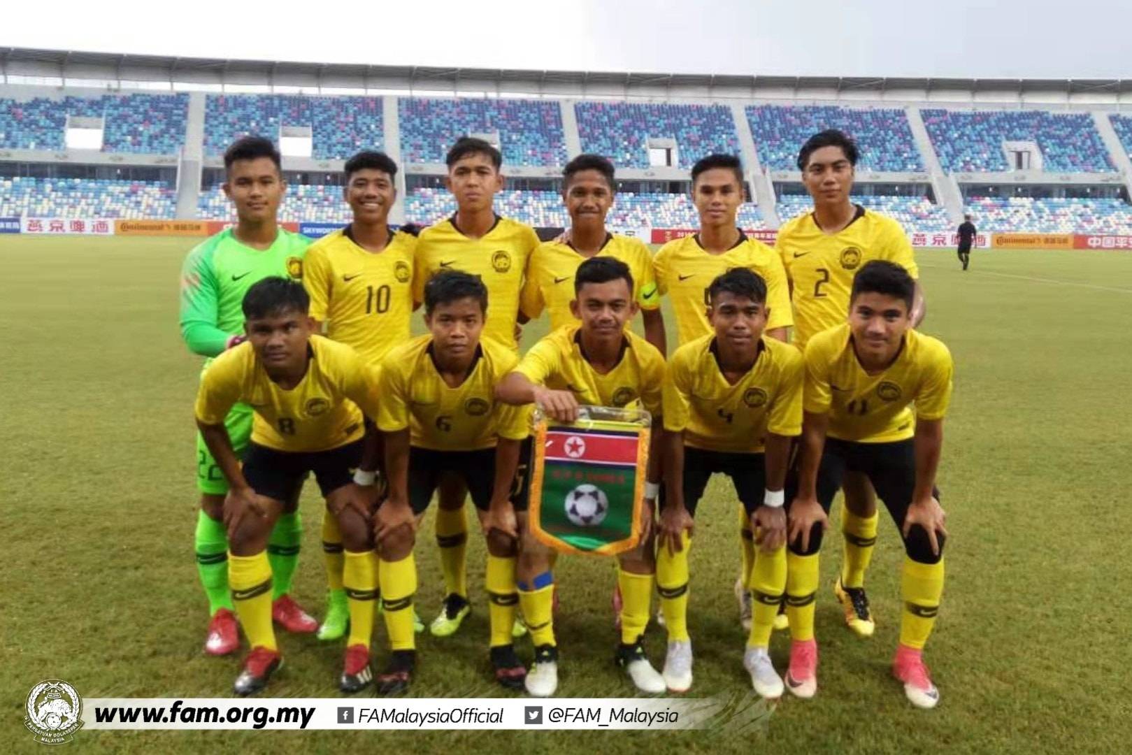 Skuad B-15 Julang Piala Di China - Football Tribe Malaysia