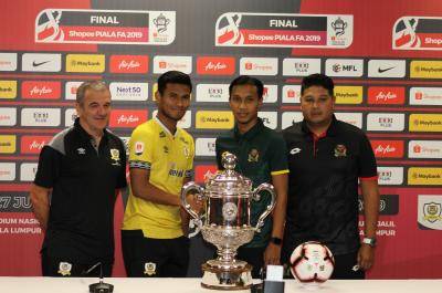 Shopee Final Piala FA : Shahrul mahu lawan abang