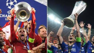 Dua seteru Inggeris bertemu di pentas Eropah