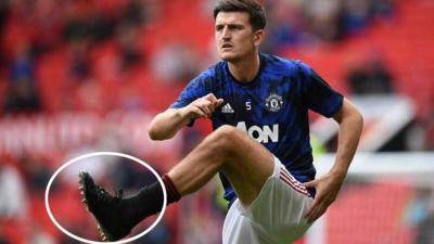 Rahsia di sebalik kasut hitam Harry Maguire