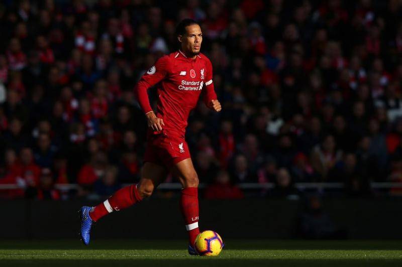 Van Dijk in action