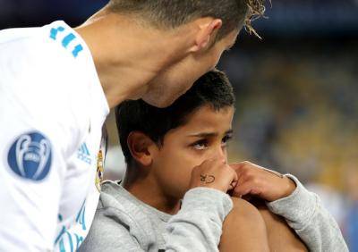 Cristiano Jr terkejut lihat kehidupan ayahnya