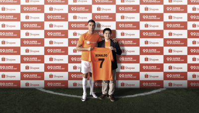 Shopee umum Cristiano Ronaldo sebagai duta utama