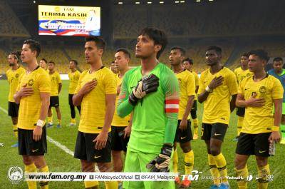 Lima lagu semarak sorakan buat Harimau Malaya