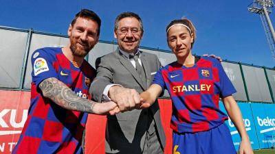Barcelona’s president contracted social media company to do axe job on Lionel Messi 