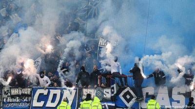 Hamburg SV allow fans to use pyrotechnics