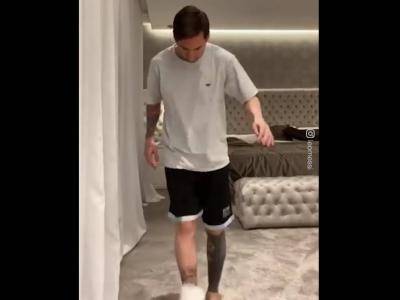 [VIDEO] Watch Lionel Messi battles in #StayAtHomeChallenge