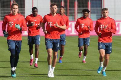 Bayern return to training in small groups
