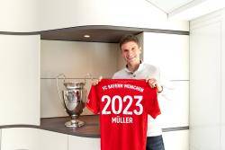 [VIDEO] Thomas Muller extend Bayern contract until 2023