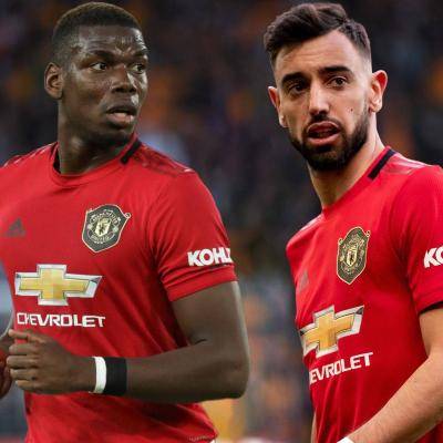 Bruno Fernandes and Pogba first time try-out in midfield in anticipation of match against Tottenham