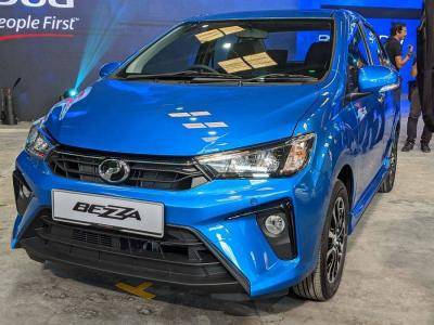 Drive to the sports centre with Perodua Bezza!