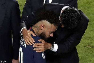 PSG president Nasser Al-Khelaifi insists his French side will be back soon for Champions League glory – a tongue-in-cheek Messi hint?