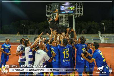 Penang promoted to Super League 2021