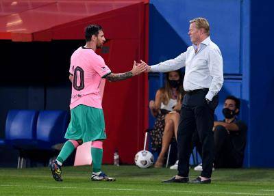 Messi and Koeman relationship building up step by step