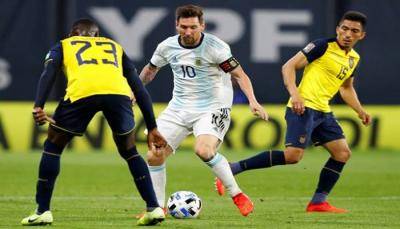 In-form Messi fires Argentina to WC qualifying win over Ecuador