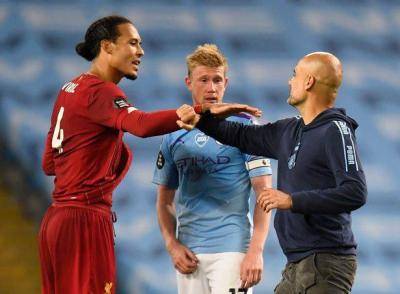 Guardiola’s reaction to Liverpool’s Virgil van Dijk injury blow