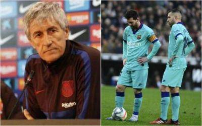 ‘You know where the door is’ – Setien to Messi