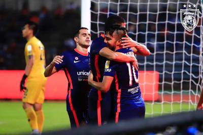JDT mengamuk di Sabah, kekal pendahulu Liga Super