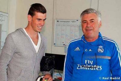 Gareth Bale bercakap tentang kembalian Carlo Ancelotti ke Real Madrid 