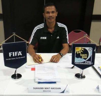 Pengadil Malaysia dilantik sebagai pengadil utama bagi final Piala Dunia Bola Sepak Pantai 2021