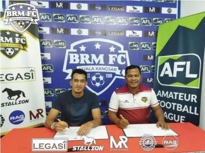Fakri Saarani sertai pasukan Liga M3, BRM FC Kuala Kangsar