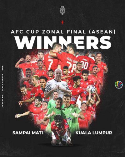 KL City juara Piala AFC Zon ASEAN 2022