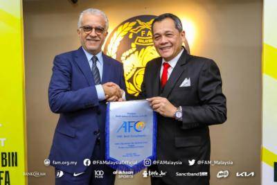 Presiden AFC kagum dengan bola sepak Malaysia, JDT dan KL City tahun ini