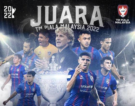 JDT Juara Piala Malaysia 2022, Julang 4 Piala Dalam Satu Musim ...