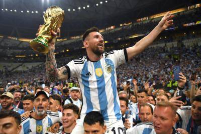 Messi: Terima kasih Tuhan, Argentina juara Piala Dunia