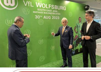 Wolfsburg kelab Bundesliga pertama bertapak secara rasmi di Malaysia