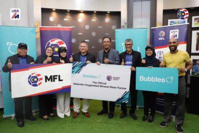 Bubbles O2 jalin kerjasama dengan MFL untuk tahun kedua
