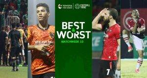 BEST & WORST: ยอดเยี่ยม-ยอดแย่ โตโยต้าไทยลีก 2017 นัดที่ 10