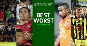 BEST & WORST: ยอดเยี่ยม-ยอดแย่ โตโยต้าไทยลีก 2017 นัดที่ 26