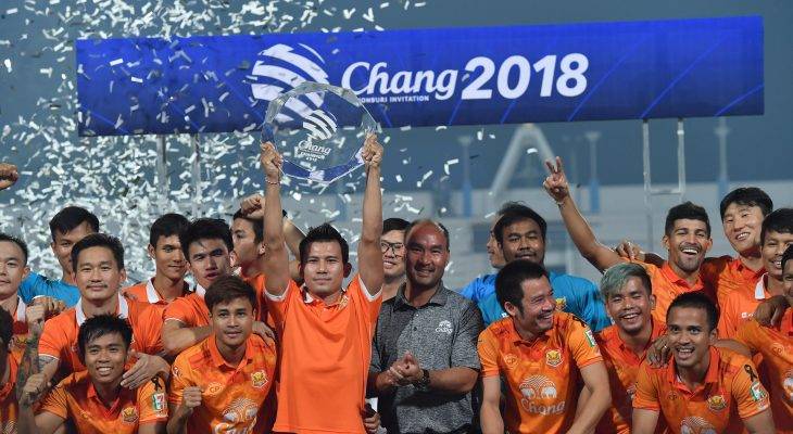 โบนีญ่าเหมาสอง! สุโขทัย10คนอัดอุบล 3-0 ซิวแชมป์ “ช้าง อินวิเตชั่น 2018”