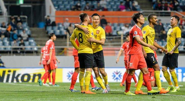 นำฝูงต่อ! กวางโจวยังไร้พ่ายบุกทุบเจจู 2-0