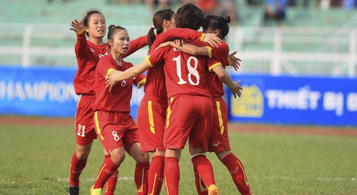ĐT nữ Việt Nam tụt hạng trên BXH FIFA