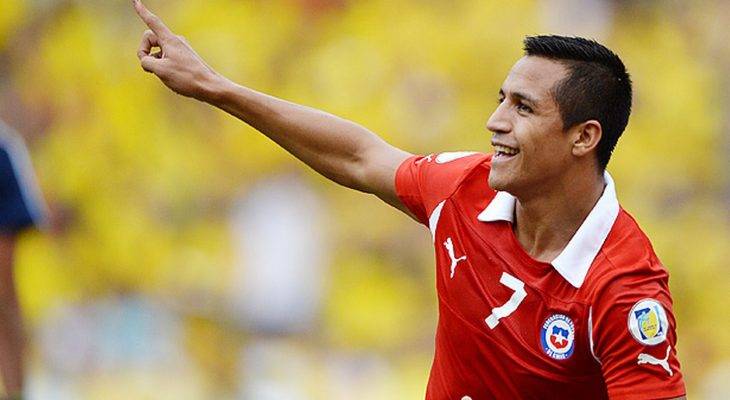 Alexis Sanchez san bằng kỷ lục ghi bàn cho ĐT Chile