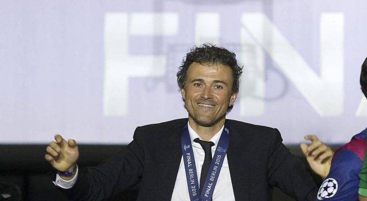 Luis Enrique: “Tôi đã đứt dây chằng khi ăn mừng”