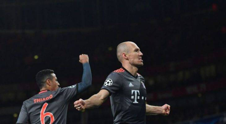 Điểm tin tối 8/3: Robben không hài lòng với màn trình diễn của Bayern Munich