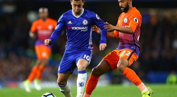 Chelsea 2-1 Manchester City: Hazard lại tỏa sáng
