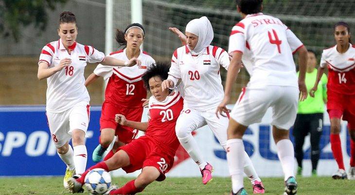 Iran và Syria – Những đội bóng đặc biệt ở vòng loại Asian Cup nữ 2018