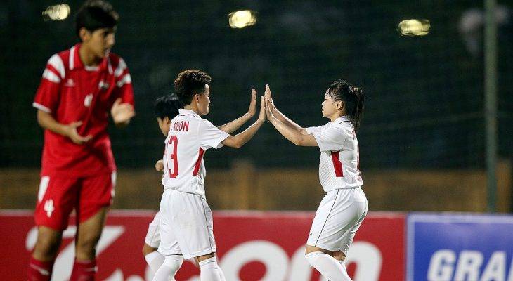 VL Asian Cup nữ 2018: ĐT Việt Nam dội cơn mưa bàn thắng vào lưới Syria