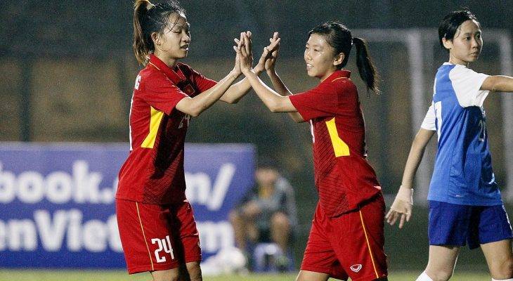 VL Asian Cup nữ 2018: ĐT nữ Việt Nam nhấn chìm Singapore