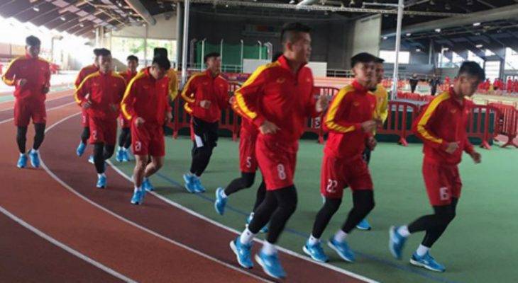 U20 Việt Nam bở hơi tai với bài chạy sức bền ở Đức