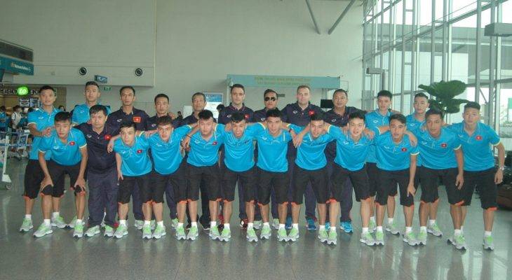 ĐT futsal U20 Việt Nam lên đường dự giải futsal U20 châu Á 2017