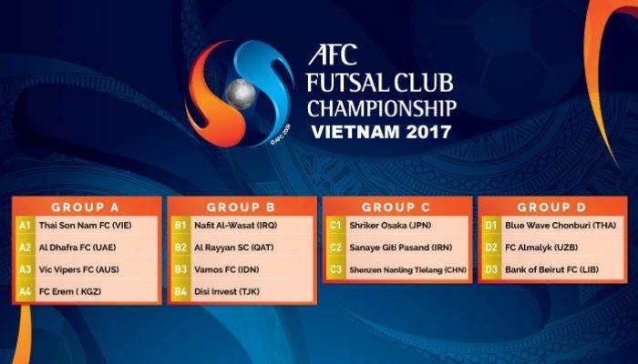 Thái Sơn Nam có cơ hội tiến sâu ở giải Futsal các CLB châu Á