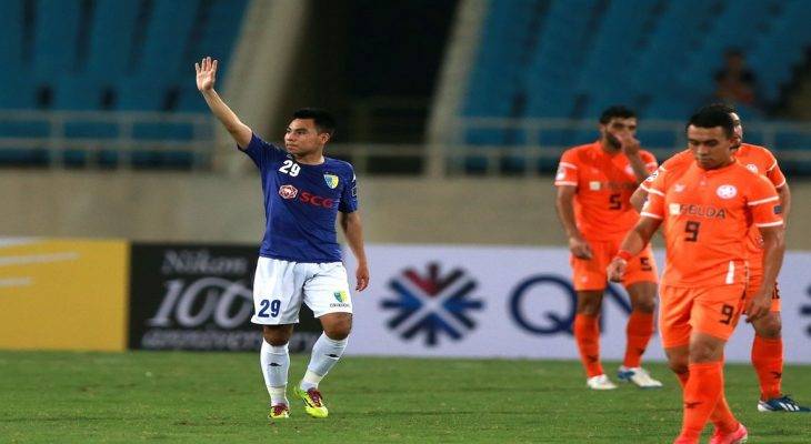 Siêu phẩm của Đức Huy lọt top bàn thắng đẹp nhất vòng đấu của AFC Cup