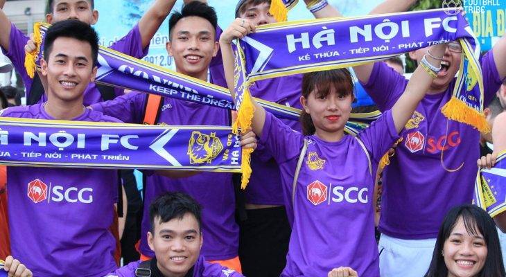 CHÙM ẢNH: Những sắc màu rực rỡ trước thềm đại chiến Hà Nội FC – Hải Phòng