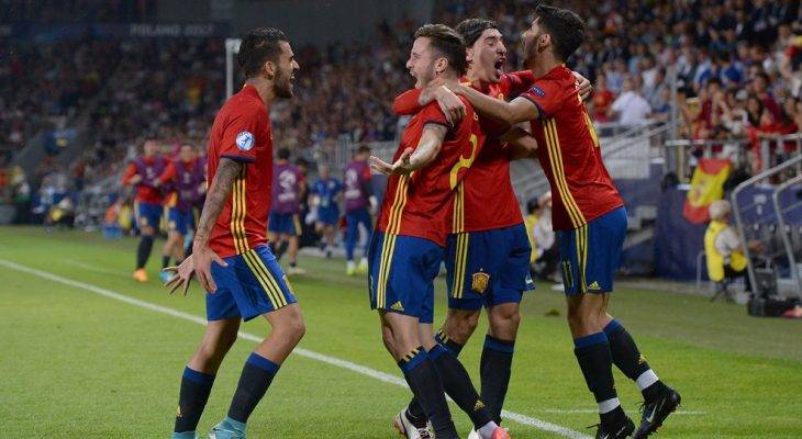 Saul Niguez thi đấu chói sáng, U21 Tây Ban Nha ghi tên mình vào trận chung kết
